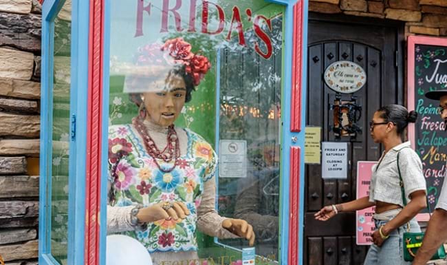 Woman with Frida's Fortune Teller