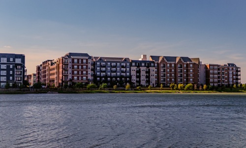 new apartments for rent near Texas modern exterior